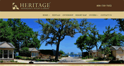 Desktop Screenshot of heritageorangebeach.com